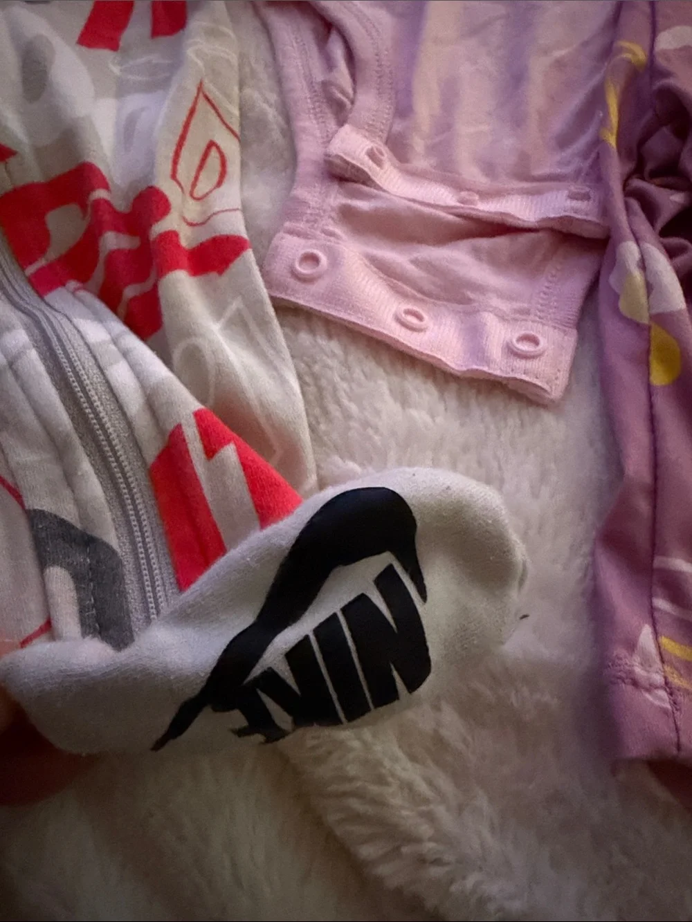Nike Baby 3-Piece Bundle Footed Sleeper Bodysuit & Leggings